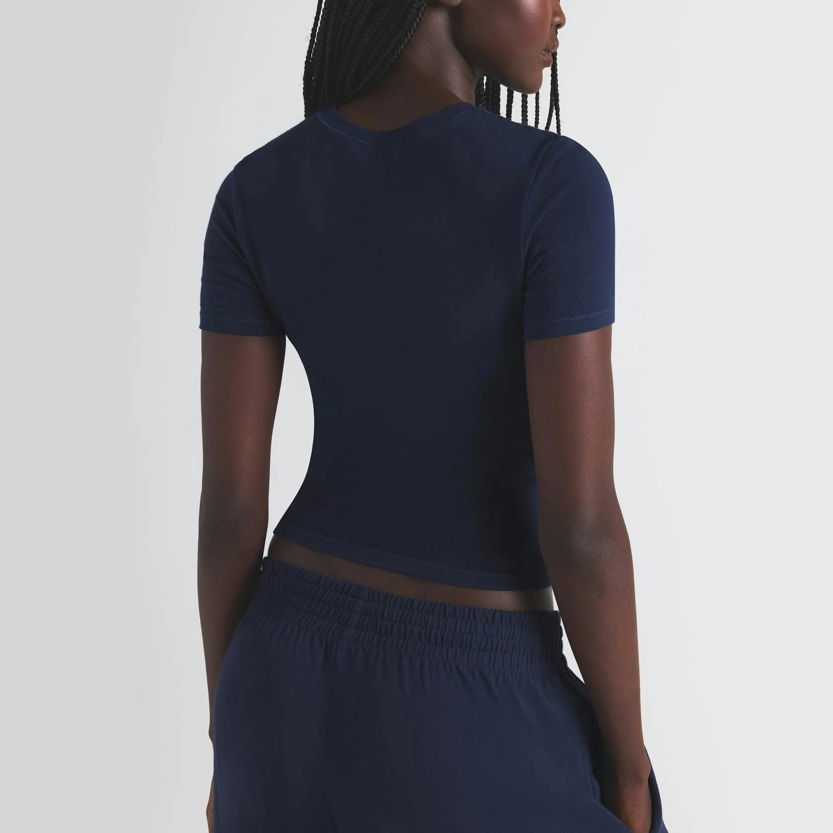 SKIMS COTTON JERSEY T-SHIRT T