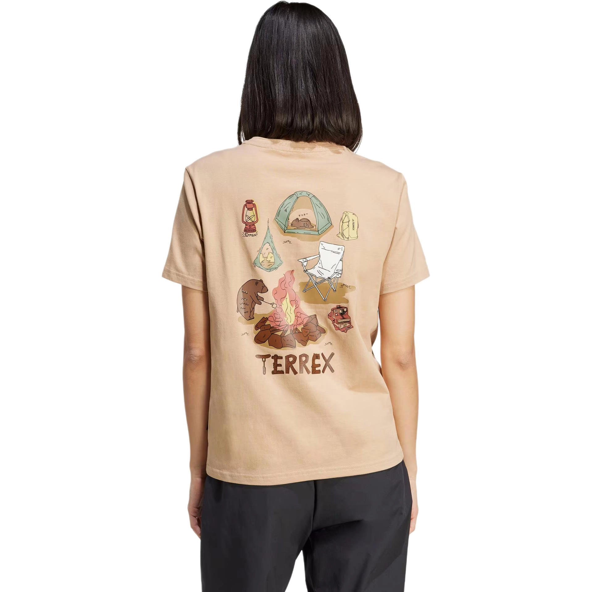 adidas adidas Terrex POLYGIENE GRAPHIC Logo T
