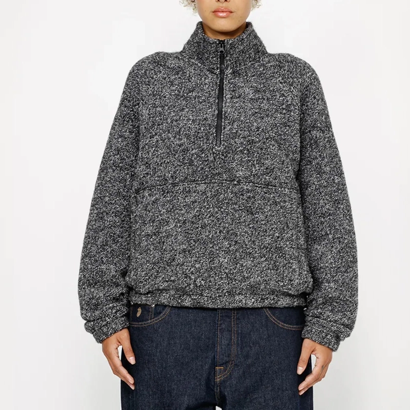 Stussy FW24 WOOL BLEND SHERPA MOCK NECK