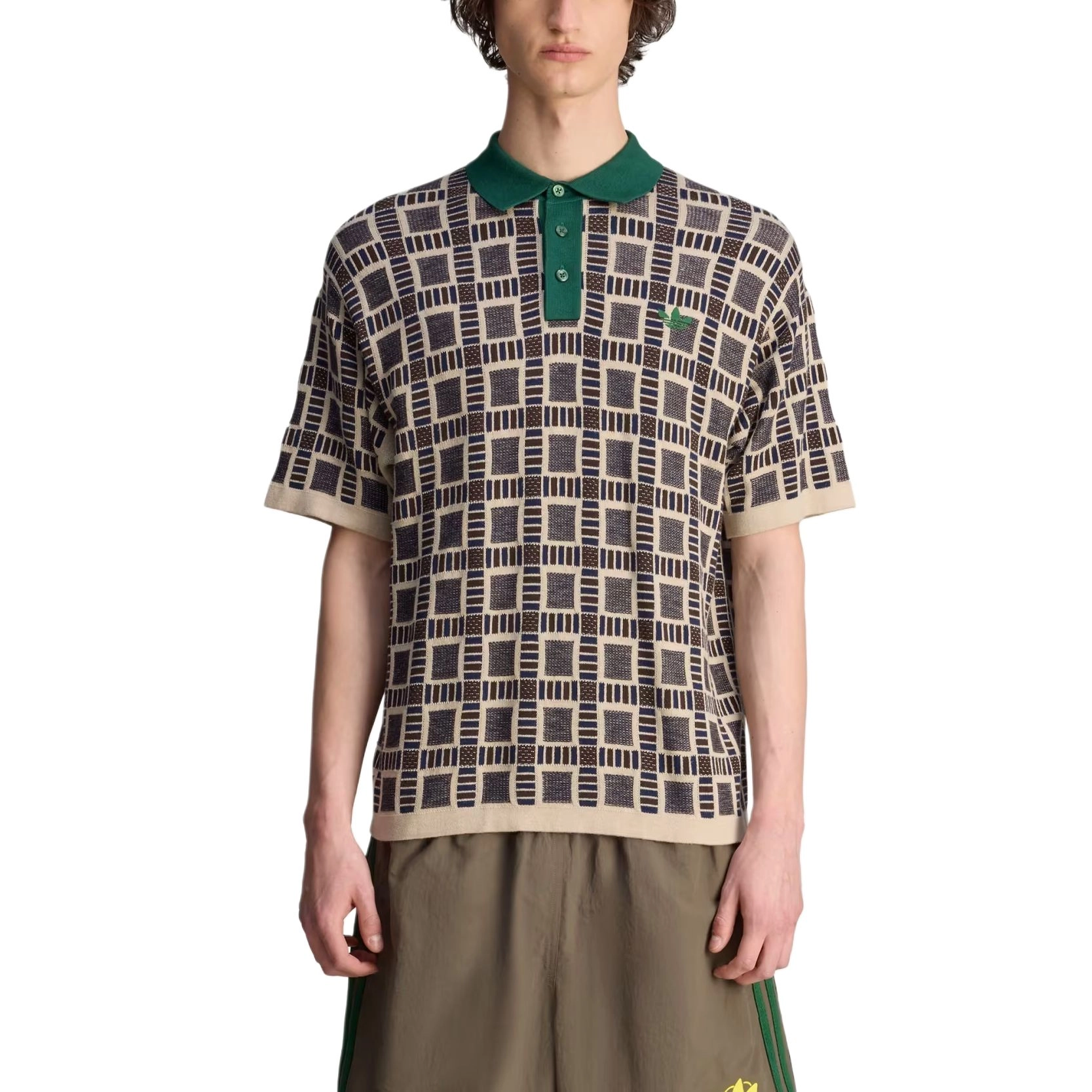adidas originals x Brain Dead Trefoil SS25 Polo