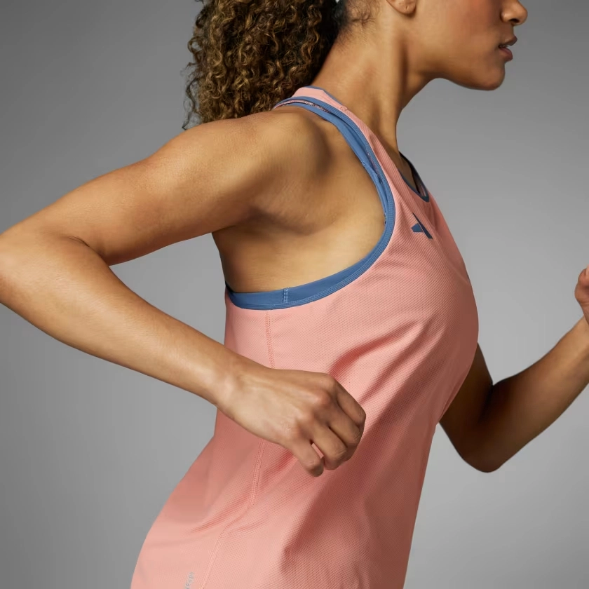 adidas Boston Marathon 2024 Own The Run Tank Top Logo