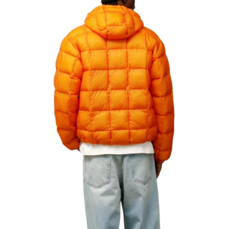 Stussy FW25 FW25 MIDWEIGHT HOODED PUFFER logo