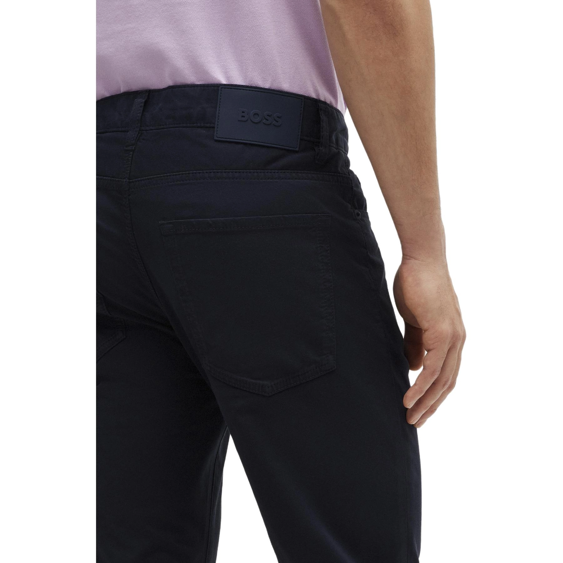 HUGO BOSS Slim-Fit Jeans In Lightweight Satin Stretch Denim