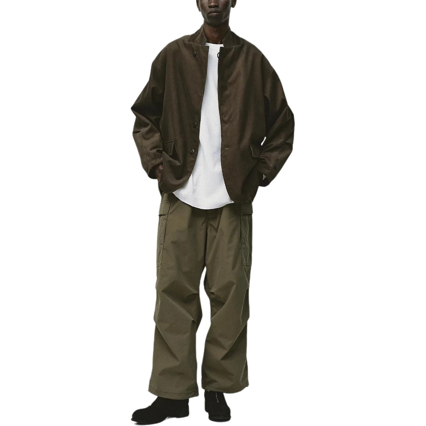 DAIWA PIER39 FW25 TECH LOOSE 2B JACKET CORDUROY