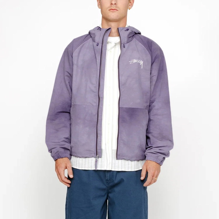 Stussy FW24 BEACH SHELL TRANSPARENT RIPSTOP logo