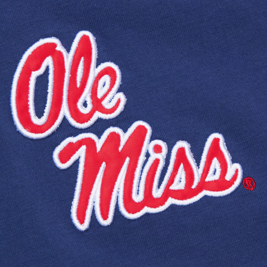 Mitchell Ness x NCAA Ole Miss Rebels Jacquard Ringer T