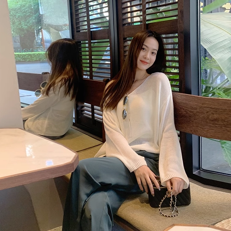 美洋 超轻直筒阔腿休闲裤 女款