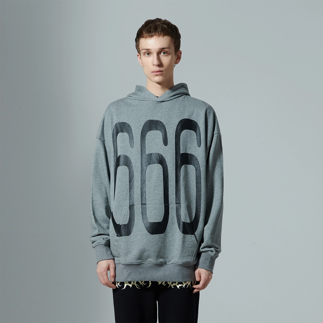 SKUNK GALLERY Triple Six Hoodie