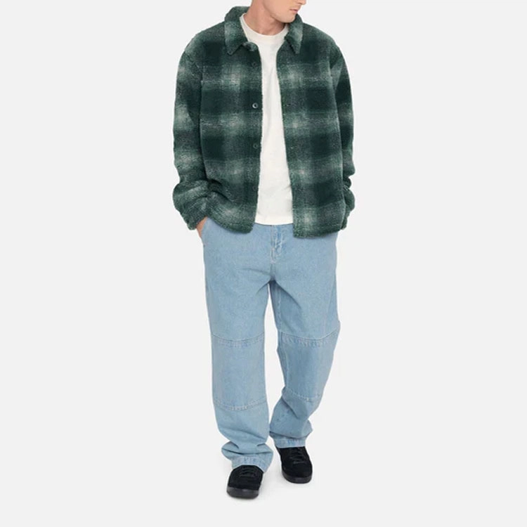 Stussy SS23 PLAID SHERPA SHIRT