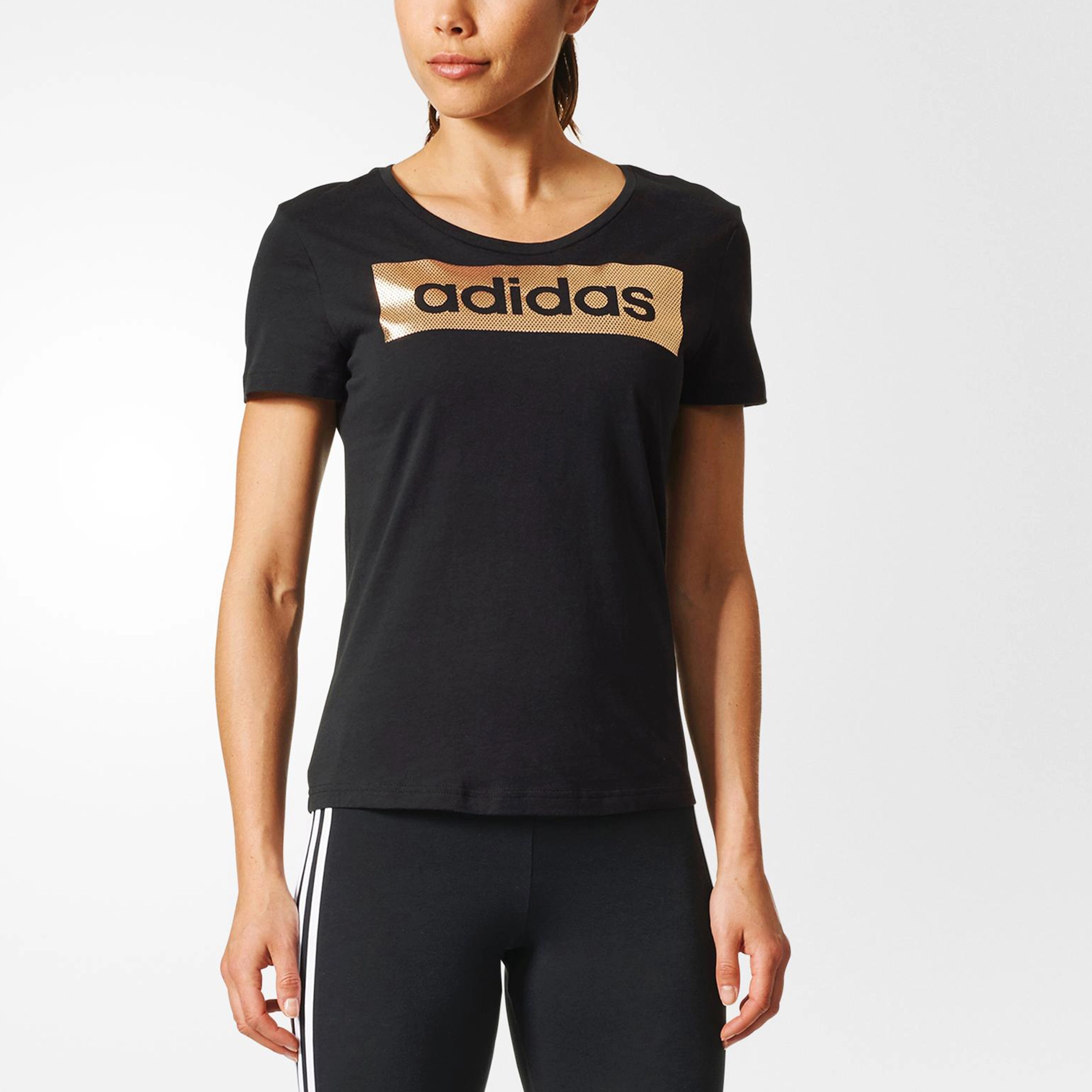 adidas Linear Foil Tee T