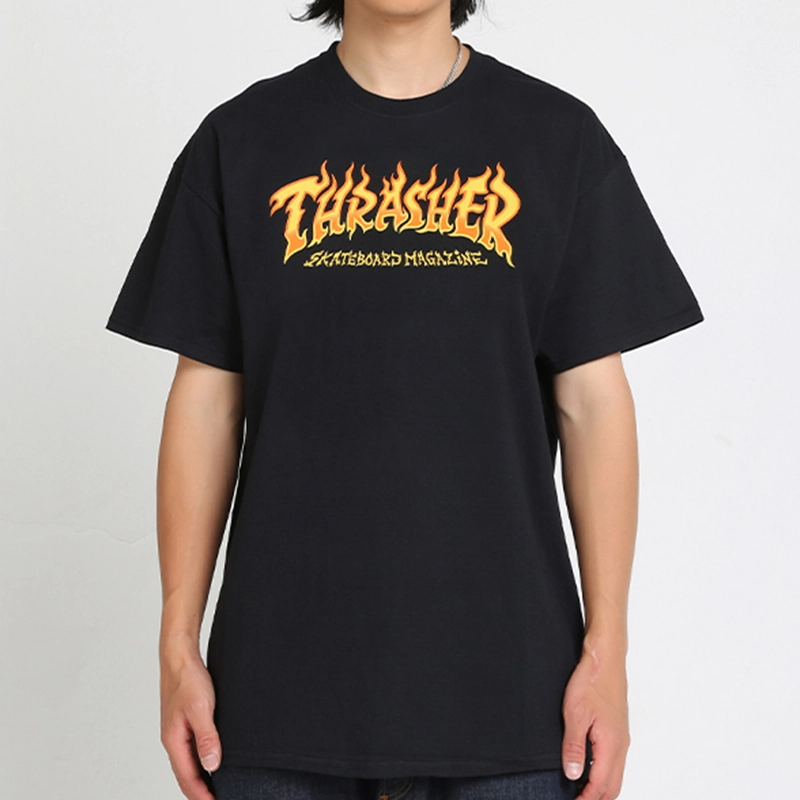 Thrasher Fire Logo SS T
