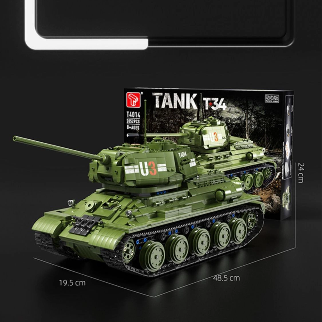 T34 2052pcs T4014