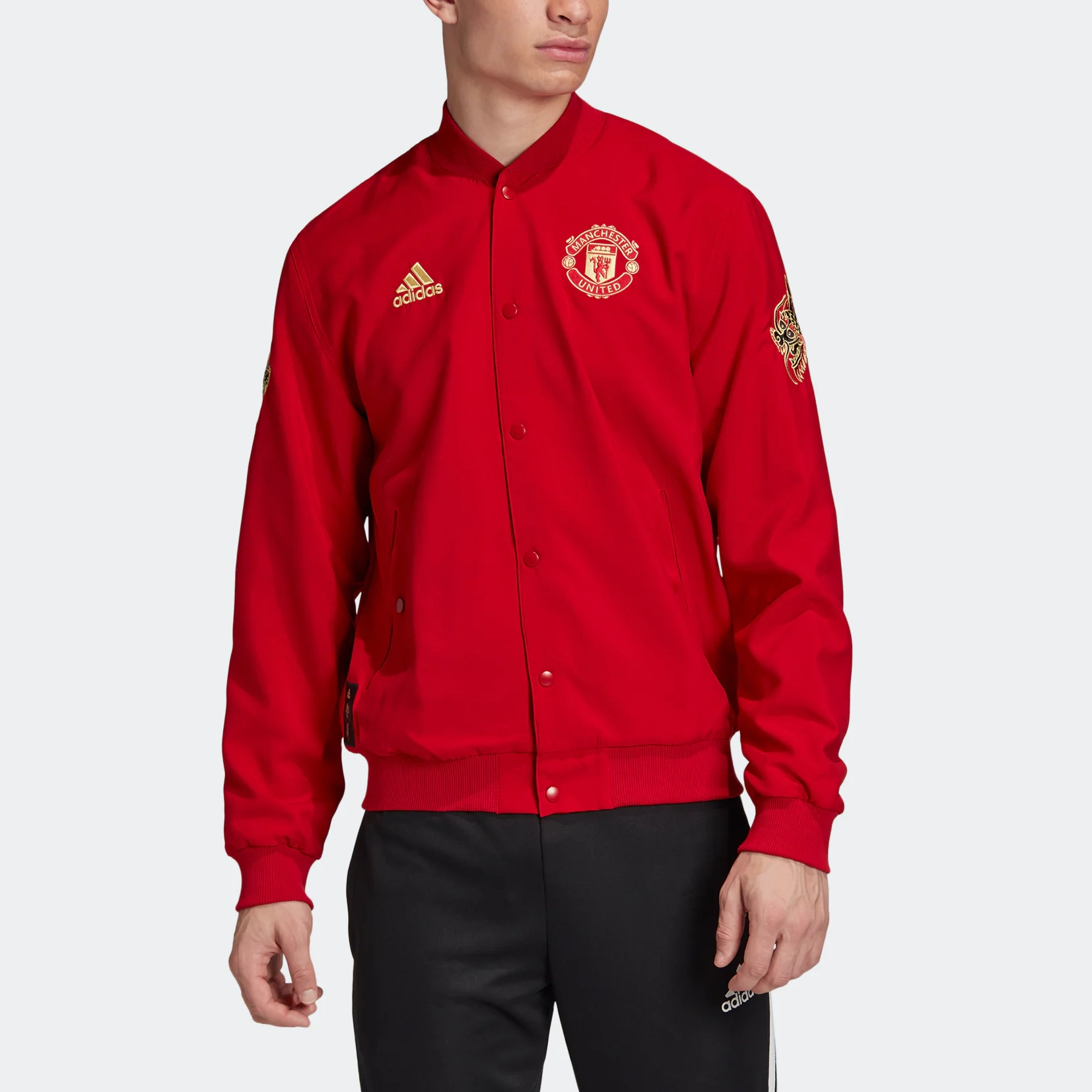 adidas CNY Mufc Cny Jacket Logo