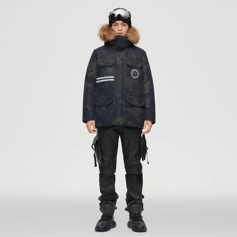 波司登 经典极寒系列 极寒户外工装防风鹅绒连帽羽绒服 男女同款