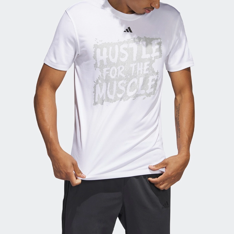 adidas Hustle For The Muscle Aeroready T