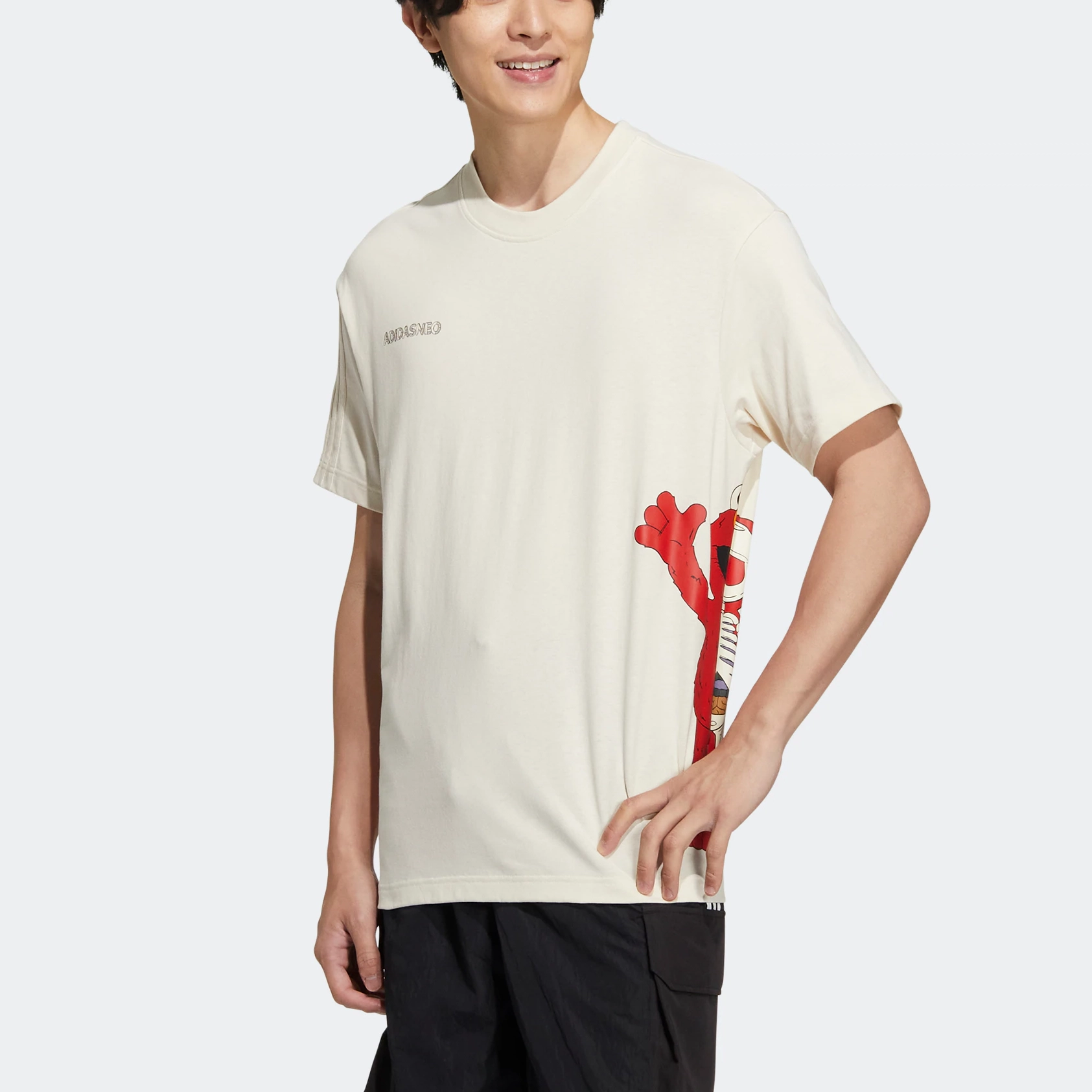 adidas neo x SESAME STREET logo T