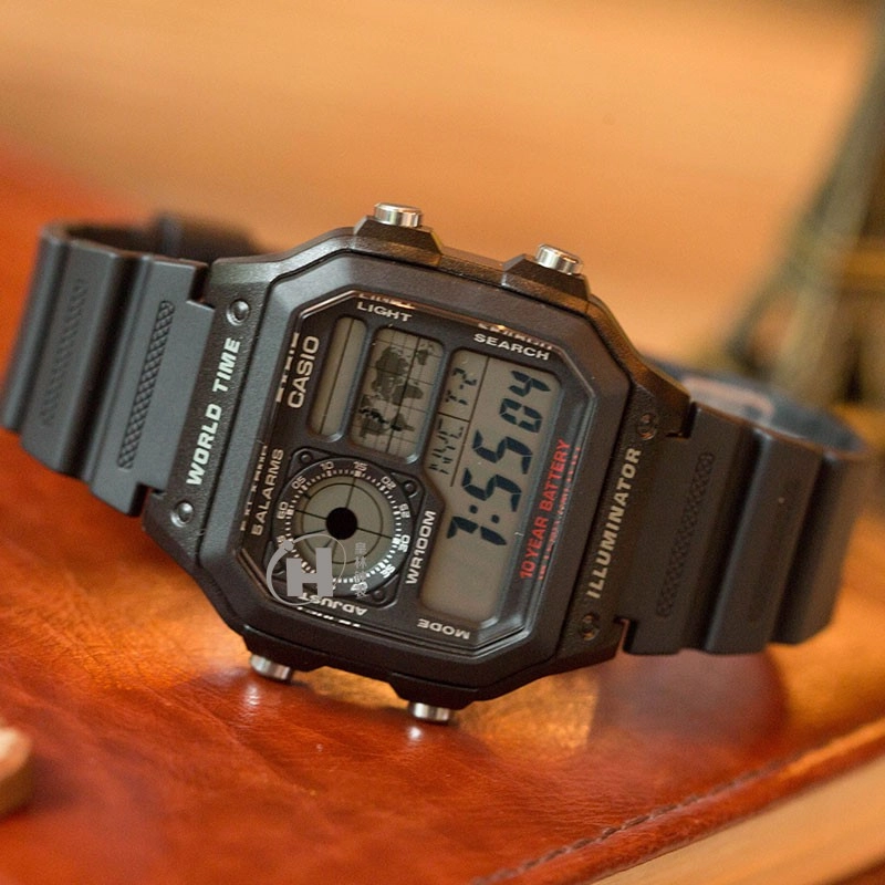 CASIO STANDARD AE-1200WHD-1A+ AE-1200WH-1A
