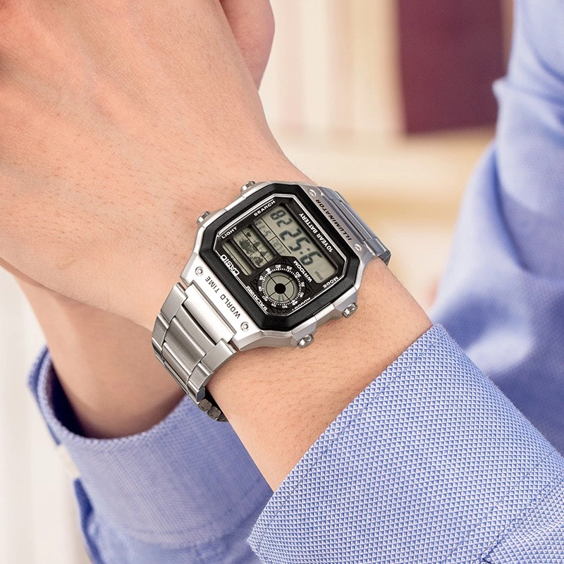 CASIO STANDARD AE-1200WHD-1A+ AE-1200WH-1A