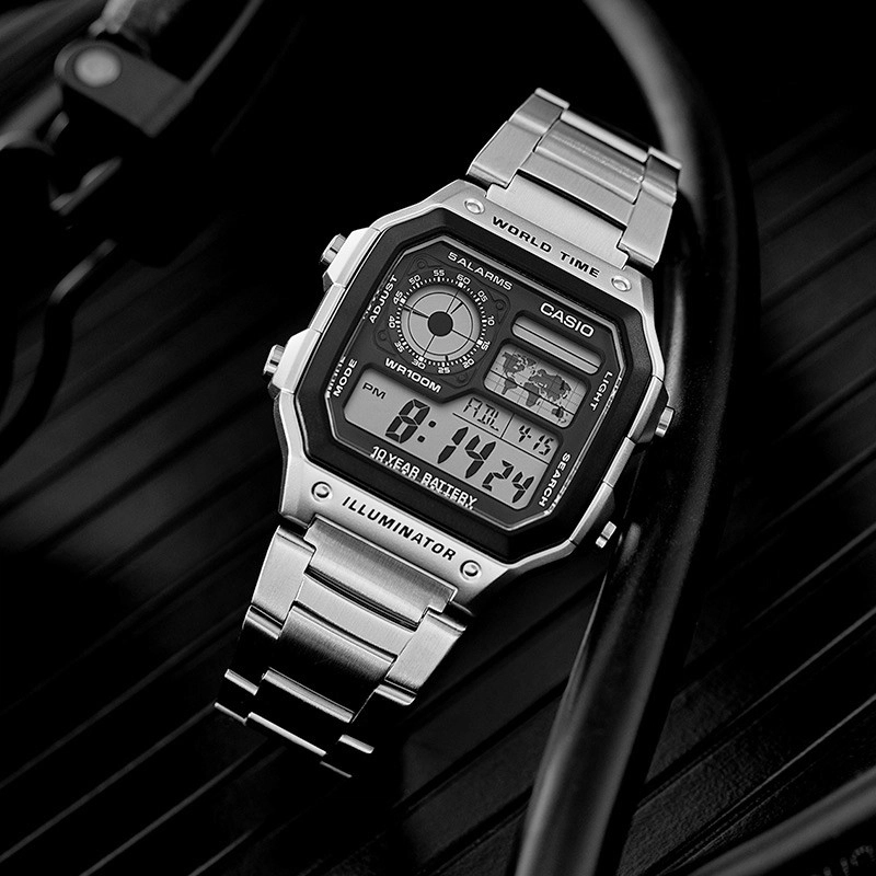 CASIO STANDARD AE-1200WHD-1A+ AE-1200WH-1A
