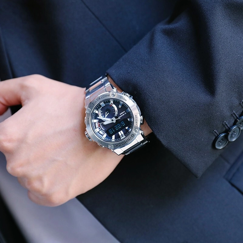 CASIO 200 53.3*46.5mm GST-B200D-1APRD