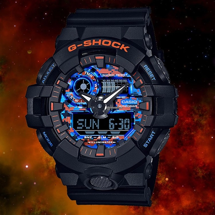 CASIOG-SHOCK BABY-G GA-700CT-1APRBA-110TM-7A