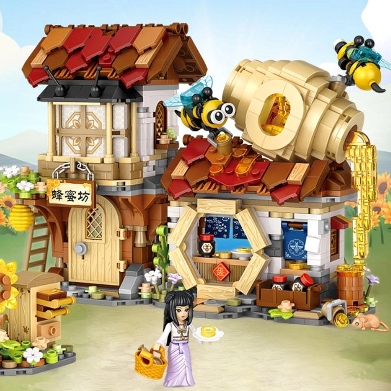 LOZ 1424pcs 1943-