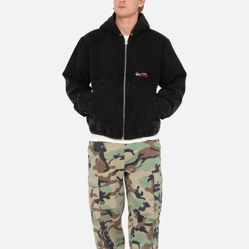 Stussy FW23 WORK JACKET INSULATED CANVAS