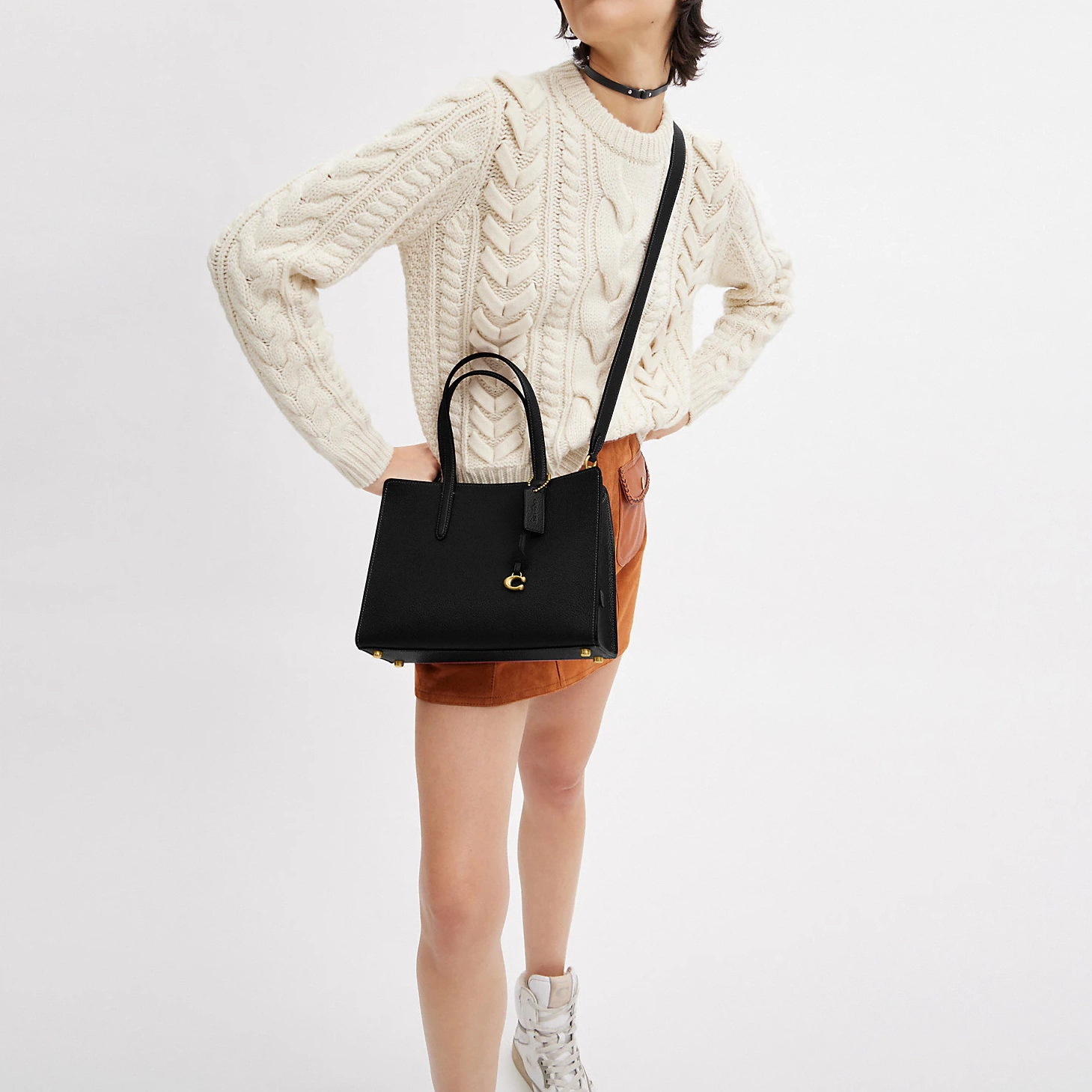 COACH Carter 28 Logo Tote