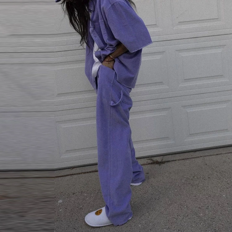 Drew House FW21 Corduroy Carpenter Pant Lavender