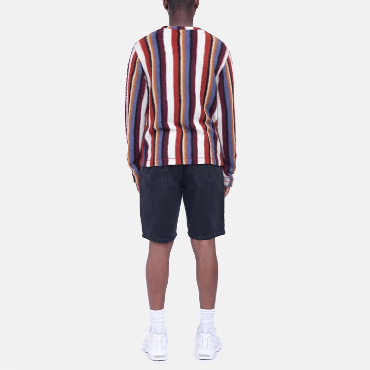 Stussy SS22 Vertical Striped Knit Crew