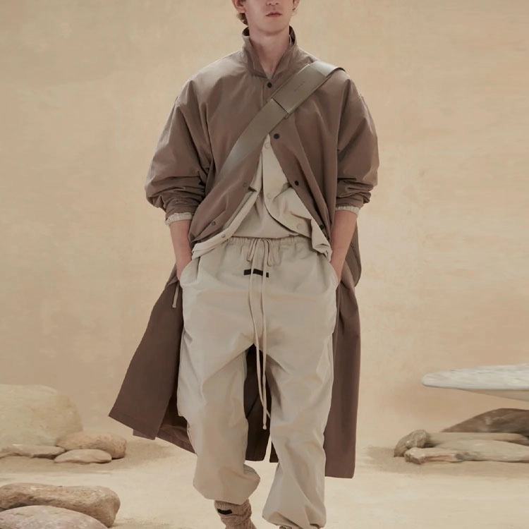 Fear of God Essentials FW22 Long Coat Wood