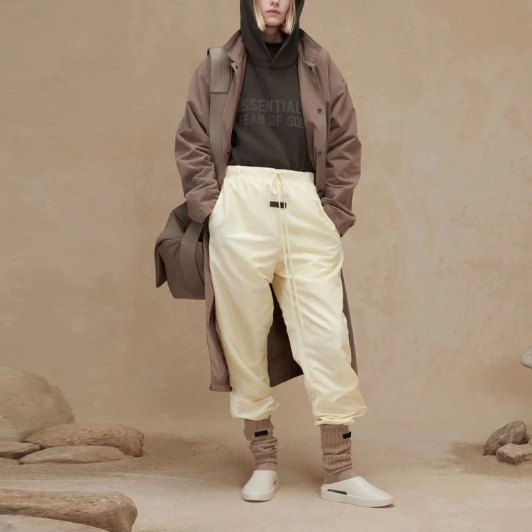 Fear of God Essentials FW22 Long Coat Wood