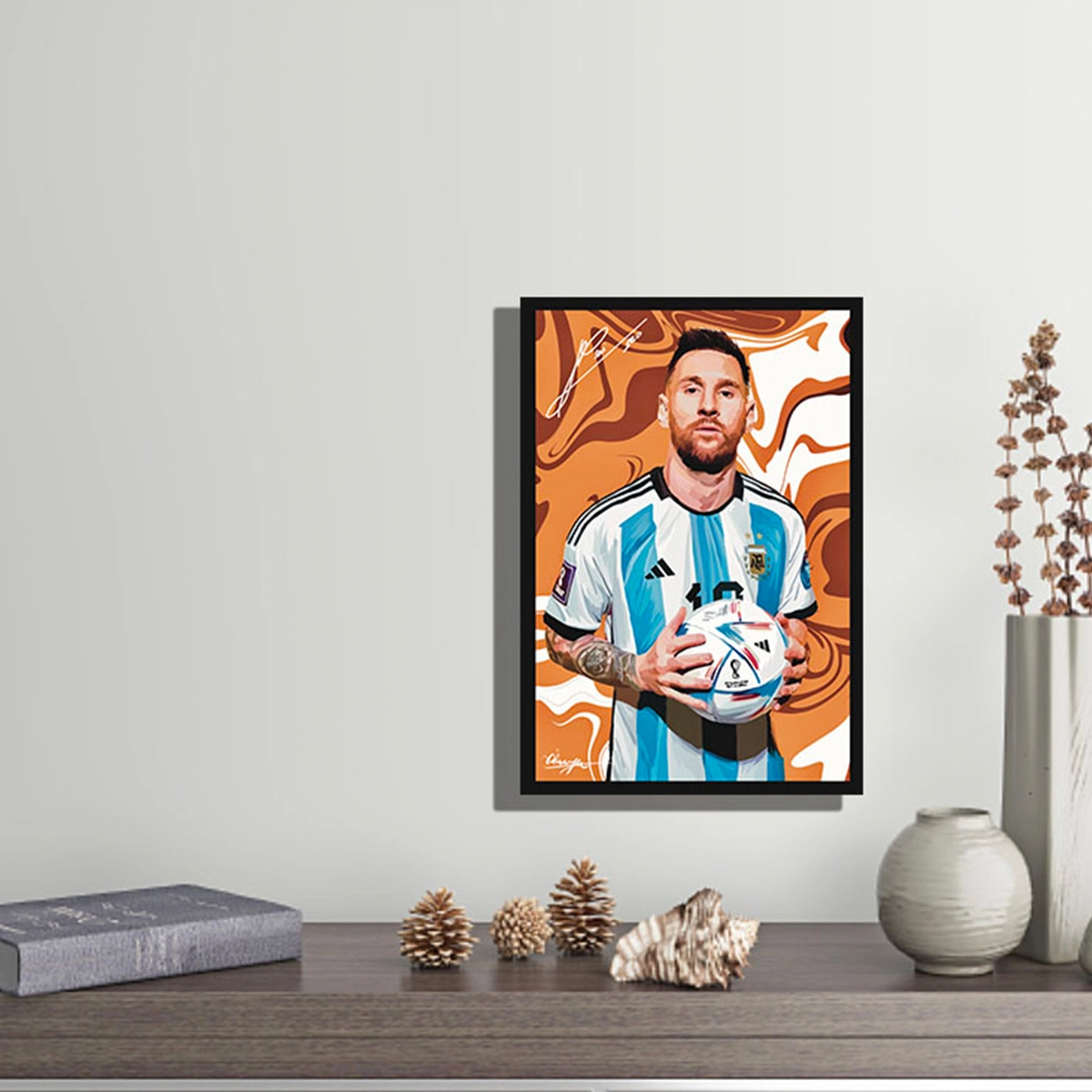 King of football-Messi 03 23*33cm
