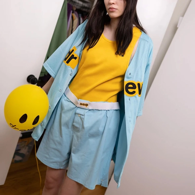 Drew House Boxers - Sea Blue Logo