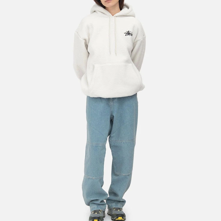 Stussy SS22 Bronson Sherpa Hood logo