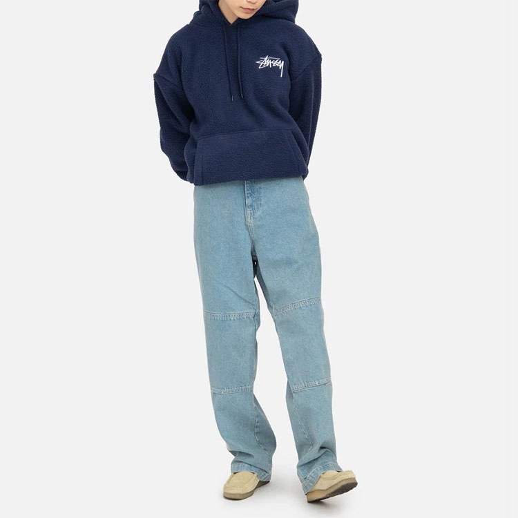 Stussy SS22 Bronson Sherpa Hood logo
