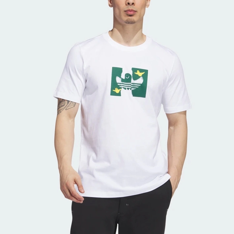 adidas originals Shmoofoil Tear Short Sleeve Tee LogoT