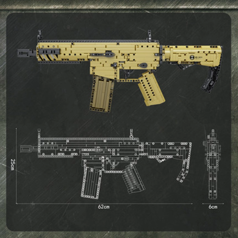 SCAR 1369pcs 14015