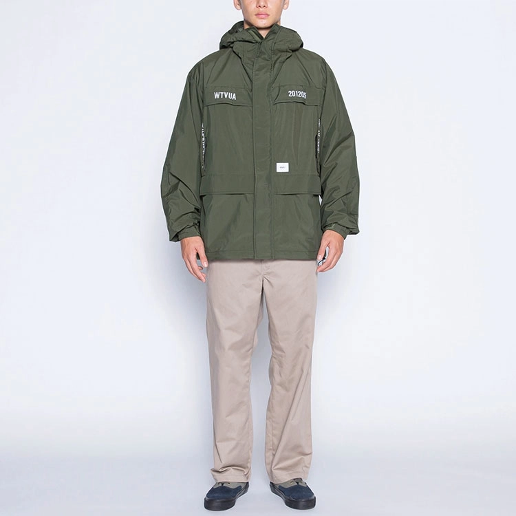 WTAPS SS21 SHERPA JACKET NYLON. TAFFETA