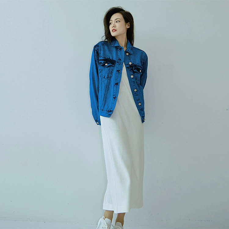 美洋 雅痞帅气轻薄长袖连衣裙 女款