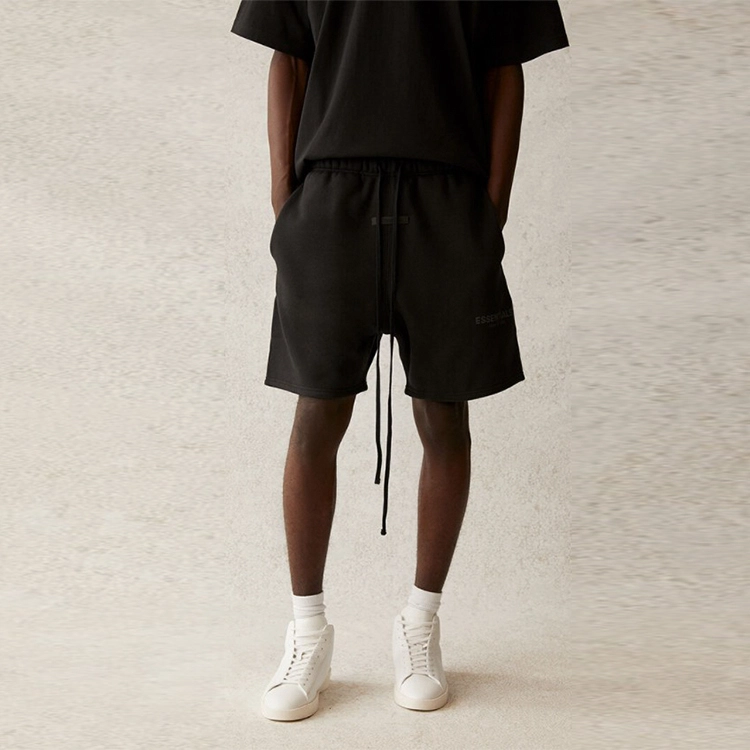Fear of God Essentials SS21 Sweatshort Stretch LimoBlack