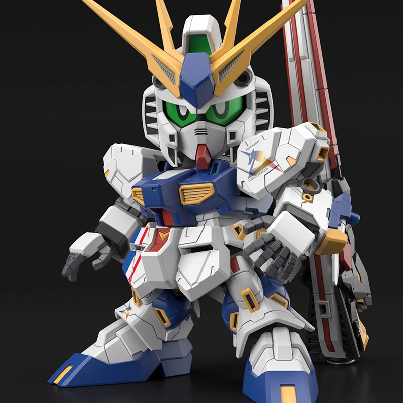 BANDAI RX-93 BB ffNu Q 8cm