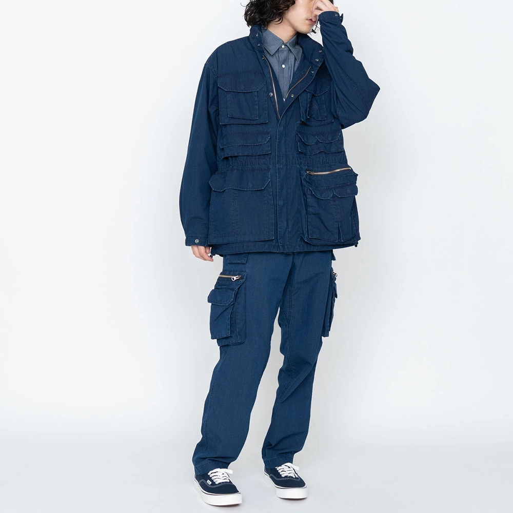 THE NORTH FACE PURPLE LABEL Indigo Field Jacket Logo