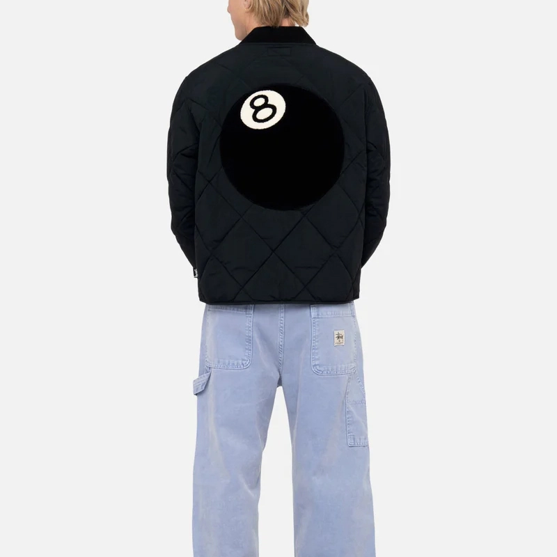 Stussy FW23 8 BALL QUILTED LINER JACKET 88