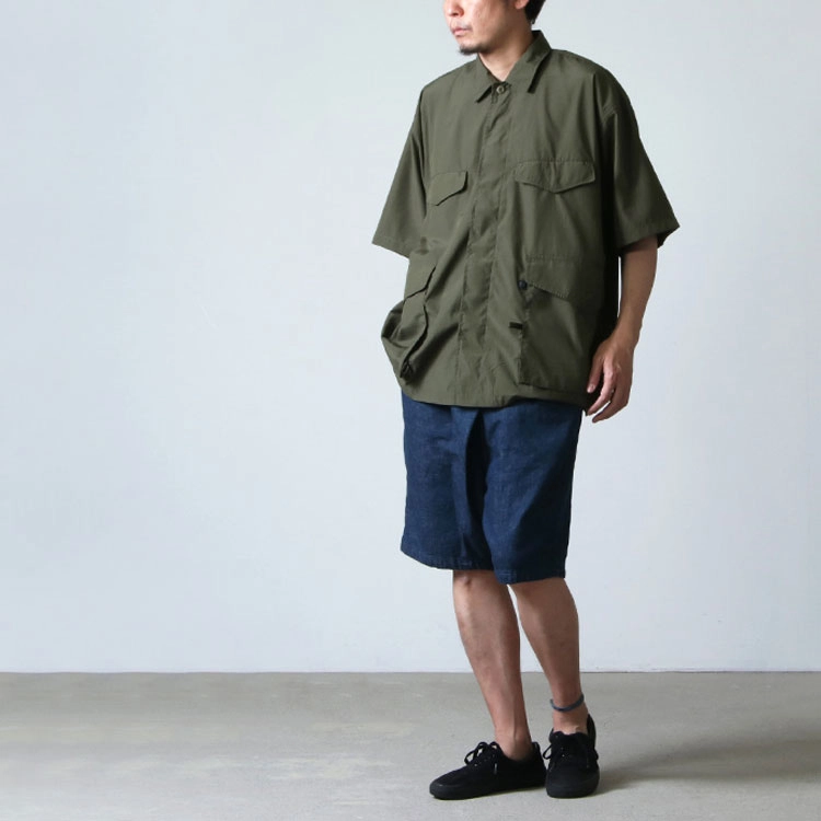 DAIWA PIER39 Tech French Mil Field Shirts SS