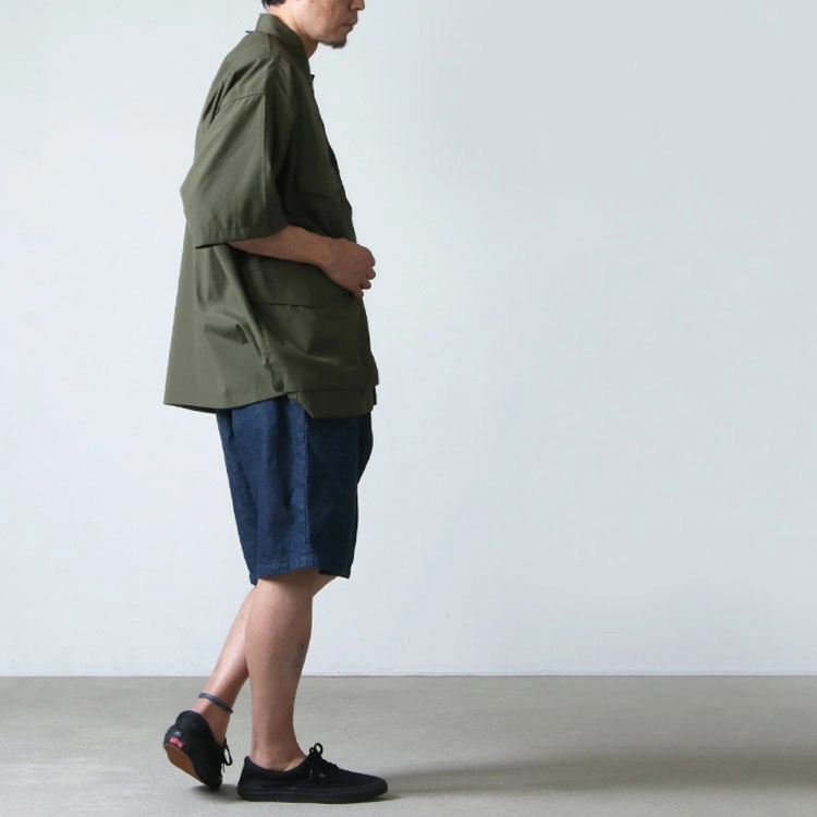DAIWA PIER39 Tech French Mil Field Shirts SS