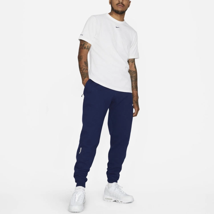 Nike x Drake NOCTA Cardinal Stock Fleece Pants Logo