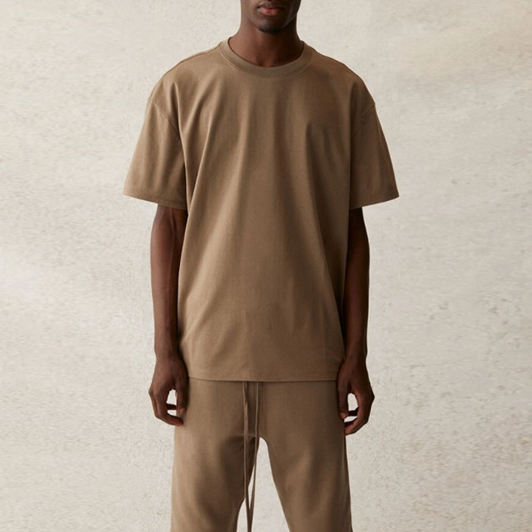 Fear of God Essentials SS21 Short Sleeve Tee Taupe LogoT
