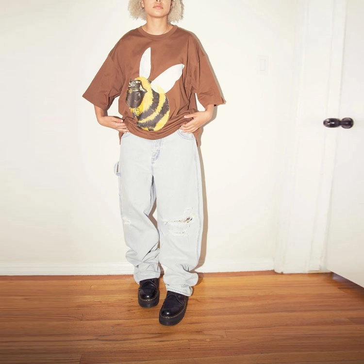 Drew House SS22 Bizzy Ss Tee Brown T