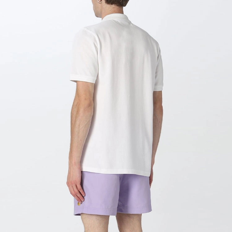 Carhartt WIP SS22 Chase Pique Polo Chase Logo LogoPolo